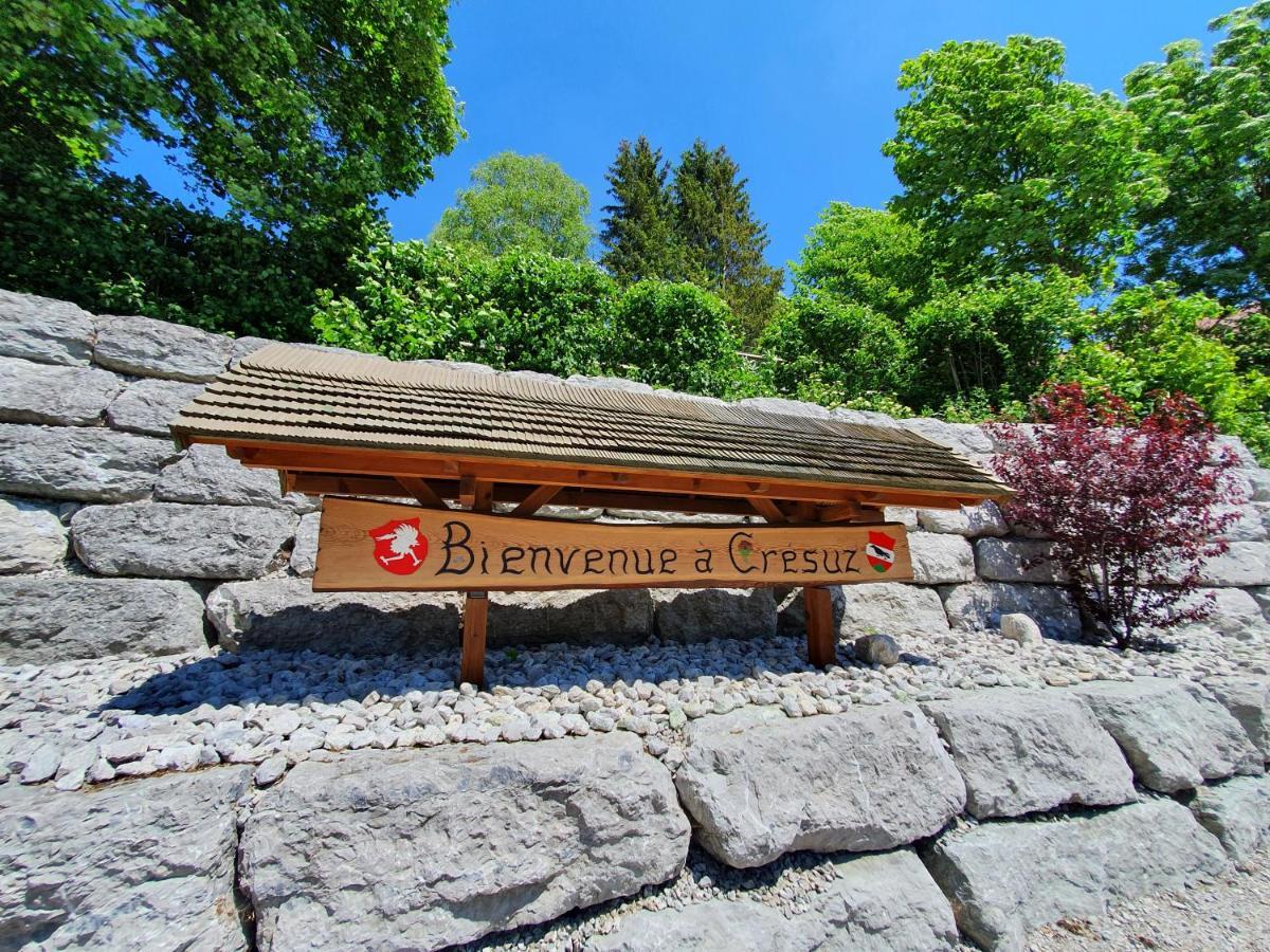Le Vieux Chalet Cresuz Exterior foto